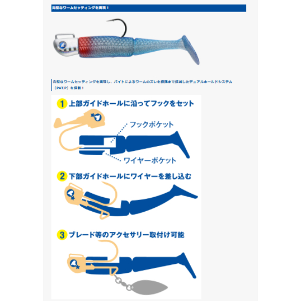 JOLMOORE　3インチ　15g